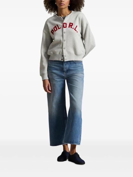 26SS 폴로 랄프로렌 로고 버튼 스웨트셔츠 211A96268001 GREY DOM - POLO RALPH LAUREN