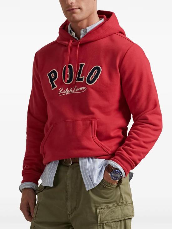 26SS 폴로 랄프로렌 후드 티셔츠 710P04872002 RED DOM - POLO RALPH LAUREN