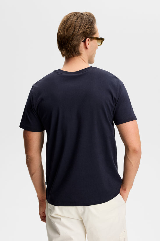 26SS 제이린드버그 반팔 티셔츠 FMJT169966855 JL NAVY DOM - J LINDEBERG