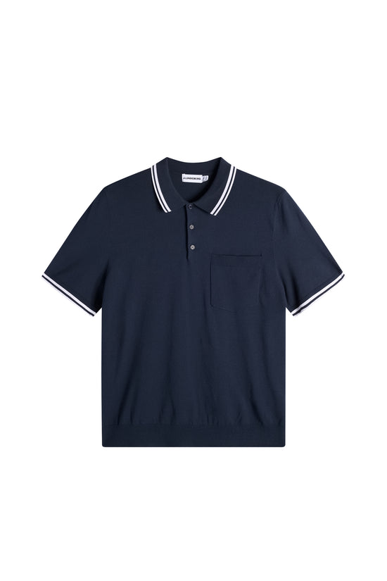 26SS 제이린드버그 폴로 티셔츠 BMKW154386855 JL NAVY DOM