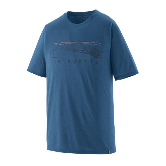 26SS 파타고니아 반팔 티셔츠 23721AQT AQUATIC BLUE DOM