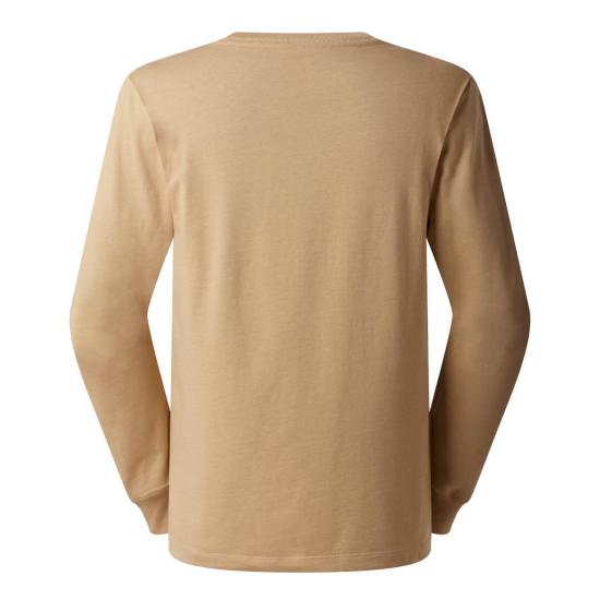 26SS 노스페이스 긴팔 티셔츠 NF0A8EU3LK5 KHAKI STONE DOM - NORTH FACE