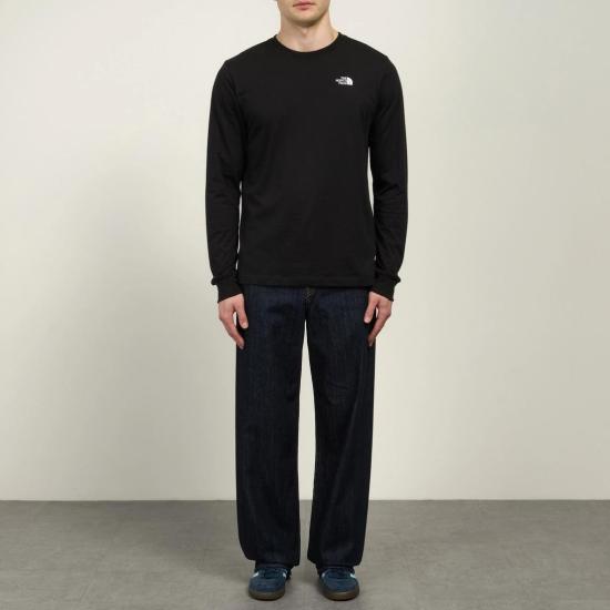 26SS 노스페이스 긴팔 티셔츠 NF0A8EU3JK3 TNF BLACK DOM - NORTH FACE