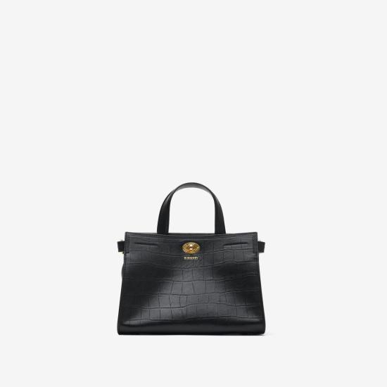 26SS 버버리 미니 코츠월드 토트 8118896 BLACK DOM