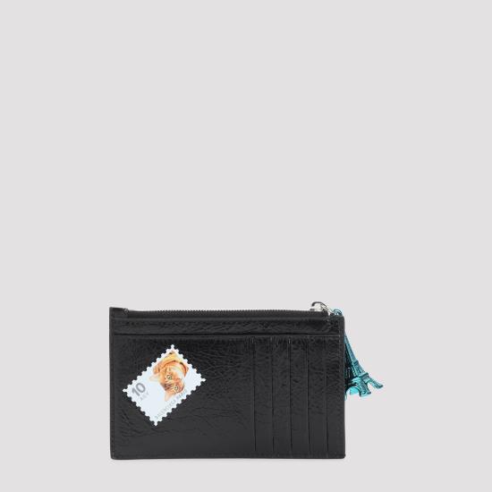 26SS 발렌시아가 명함지갑 867150 2ACHI 1084 BLACK MULTI