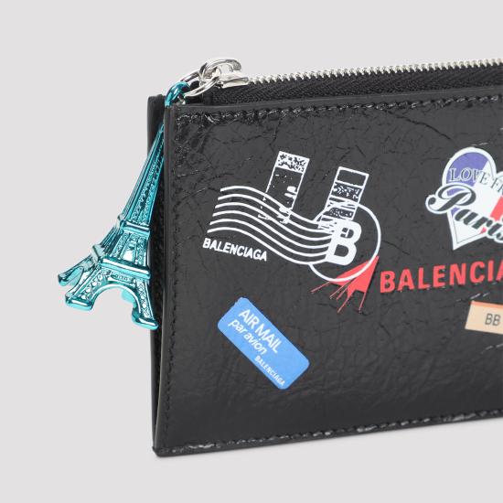 26SS 발렌시아가 명함지갑 867150 2ACHI 1084 BLACK MULTI - BALENCIAGA