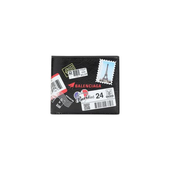 26SS 발렌시아가 남성지갑 867148 2ACHI 1084 BLACK MULTI - BALENCIAGA