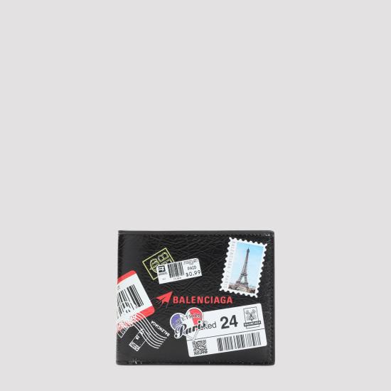 26SS 발렌시아가 남성지갑 867148 2ACHI 1084 BLACK MULTI