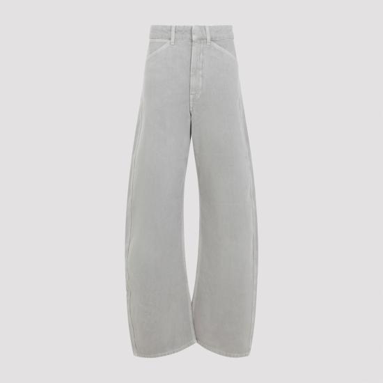 26SS 르메르 하이 웨이스티드 커브드 팬츠 PA1264 LD1054 BK201 MOONSTONE - LEMAIRE