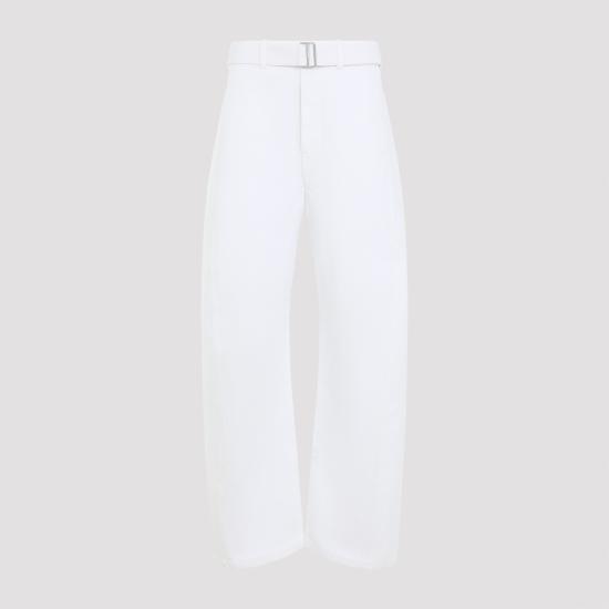 26SS 르메르 트위스트 벨티드 팬츠 PA326 LD1070 WH086 MILK