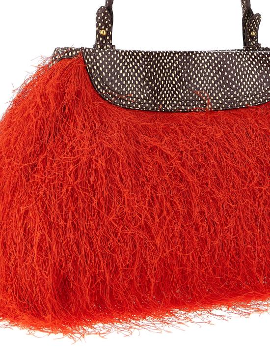 26SS 드리스 반 노튼 클러치/파우치 2610115673038352 Red - DRIES VAN NOTEN