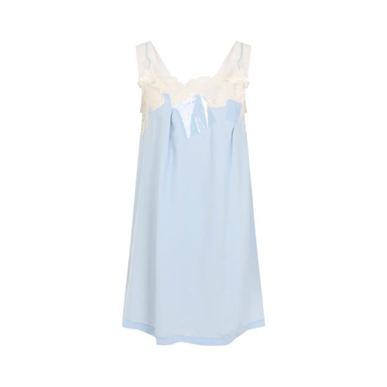 26SS 마르지엘라 숏 원피스 S29DA0010 M35863 488 LIGHT BLUE - MAISON MARGIELA