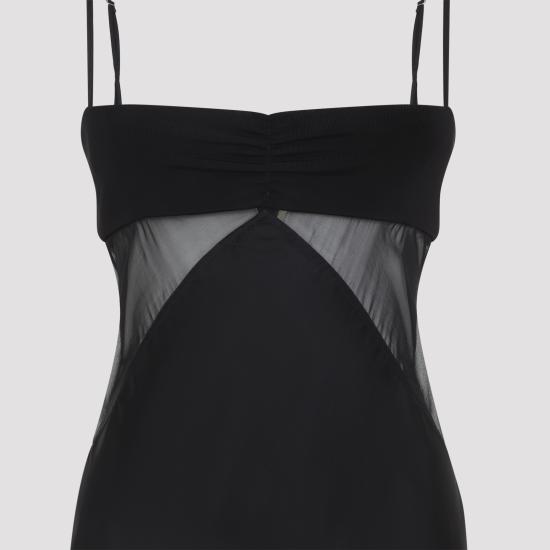 26SS 릭 오웬스 롱 원피스 RP01F6504 JSVSN 09 BLACK - RICK OWENS