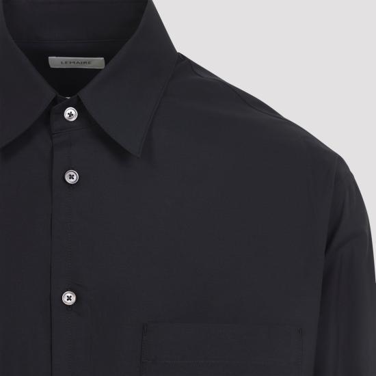 26SS 르메르 긴팔 셔츠 SH1236 LF1500 BK998 SQUID INK - LEMAIRE