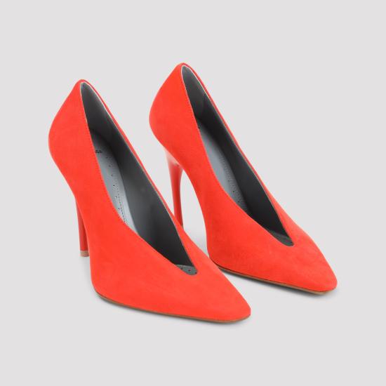 26SS 발렌시아가 힐/펌프스 869545 WCB31 6478 TANGERINE GOLD - BALENCIAGA