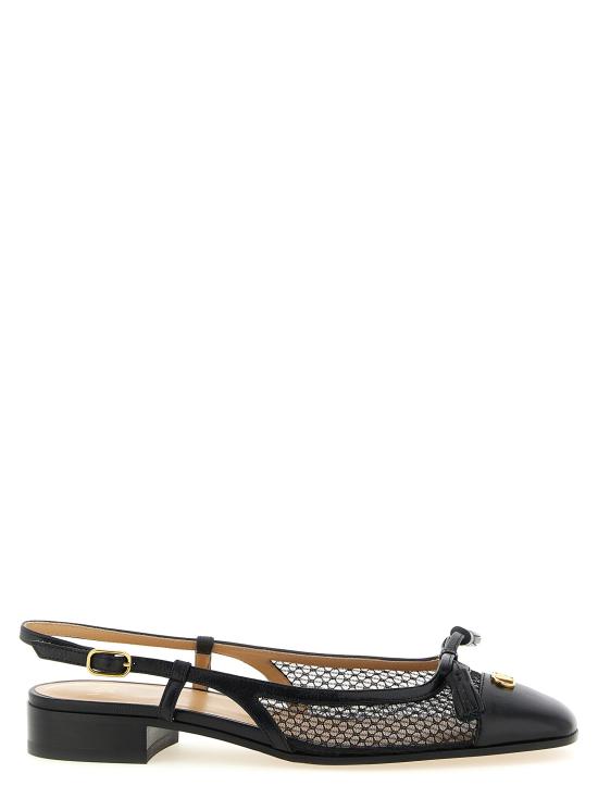 26SS 발렌티노 가라바니 플랫 슈즈 W2S0MH0PDY0NO Black