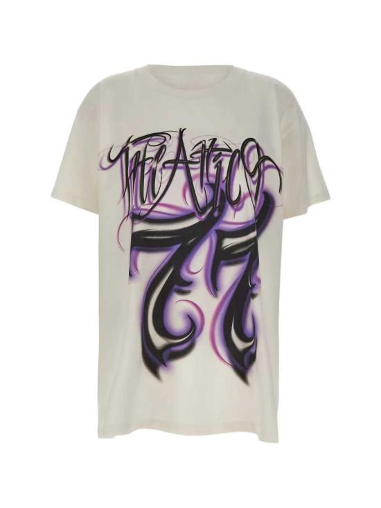 26SS 디 아티코 반팔 티셔츠 260WCT00353JJJ025GR 445 WHITE MULTICOLOR