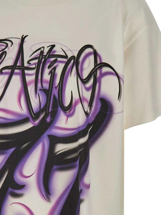 26SS 디 아티코 반팔 티셔츠 260WCT00353JJJ025GR 445 WHITE MULTICOLOR - THE ATTICO