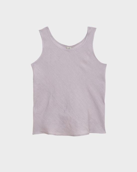 26SS 베이스레인지 민소매 티셔츠 TSLAFLSP26 MORI PURPLE DOM