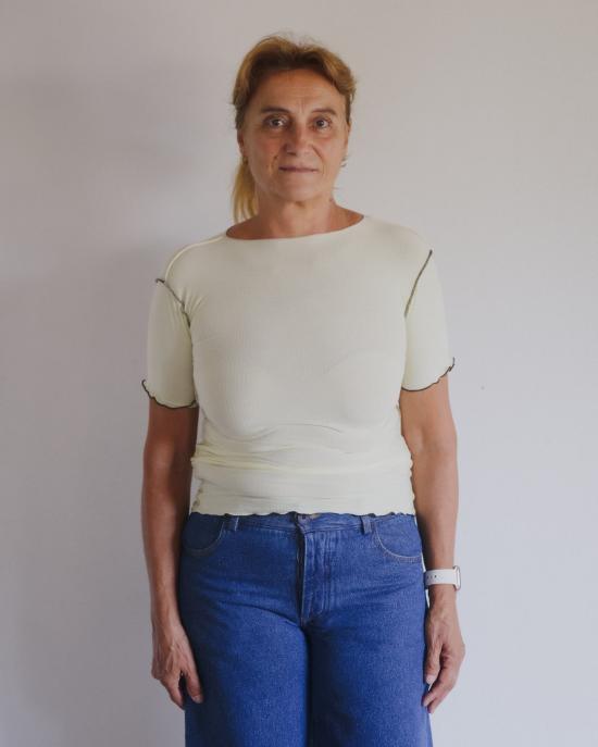 26SS 베이스레인지 반팔 티셔츠 TTVTCRSU26 IGUACU LIME DOM - BASERANGE