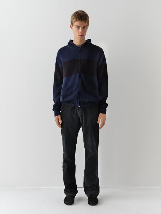 26SS 기마구아스 후드 티셔츠 CAPITAN JACKET BLUE BLACK BLUEBLACK DOM - GIMAGUAS