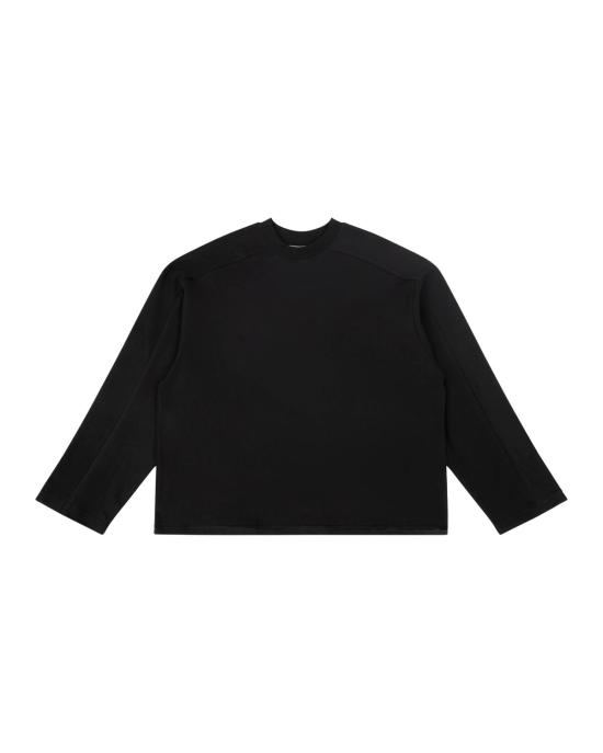 26SS 엔타이어 스튜디오 긴팔 티셔츠 ESSS26TT02012 0015 BLACK DOM