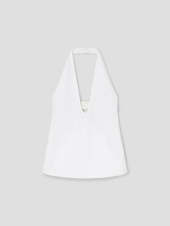 26SS 기마구아스 민소매 티셔츠 ELISETOP WHITE DOM