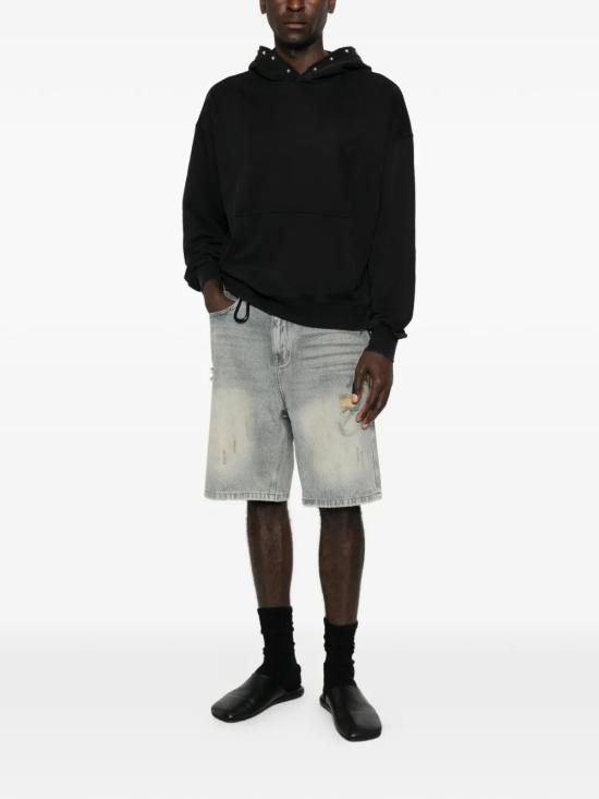 26SS 아큐펑처 1993 후드 티셔츠 HTEM370401111 WASHED BLACK - ACUPUNCTURE 1993