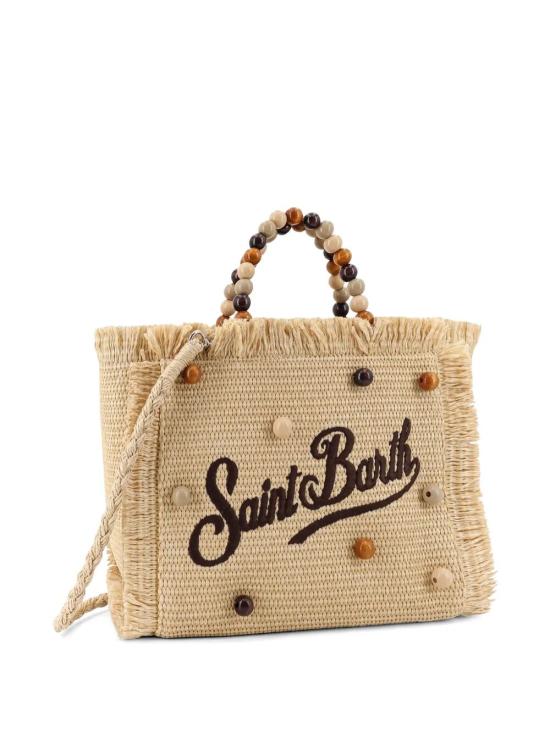 26SS 세인트바쓰 토트백 COL0017 09066L WOOD BEADS 1819 EMB - MC2 SAINT BARTH