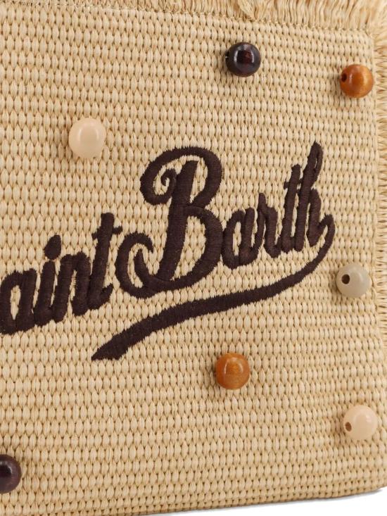 26SS 세인트바쓰 토트백 COL0017 09066L WOOD BEADS 1819 EMB - MC2 SAINT BARTH
