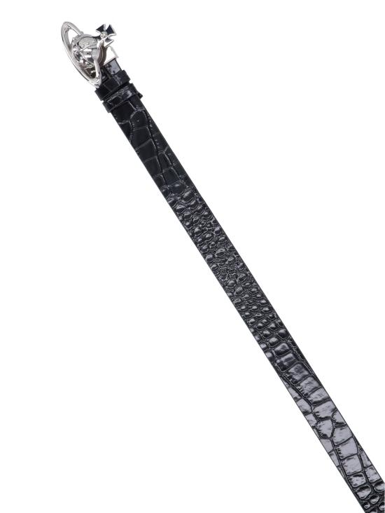 26SS 비비안웨스트우드 벨트 82010087U L0098 N401 Black - VIVIENNE WESTWOOD