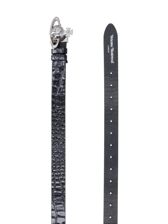 26SS 비비안웨스트우드 벨트 82010087U L0098 N401 Black - VIVIENNE WESTWOOD