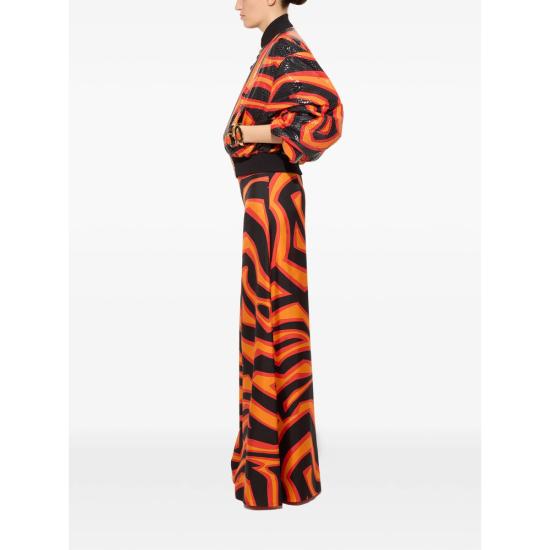 26SS 푸찌 봄버 자켓 6HYC50 6H745 033 ORANGE BLACK - PUCCI