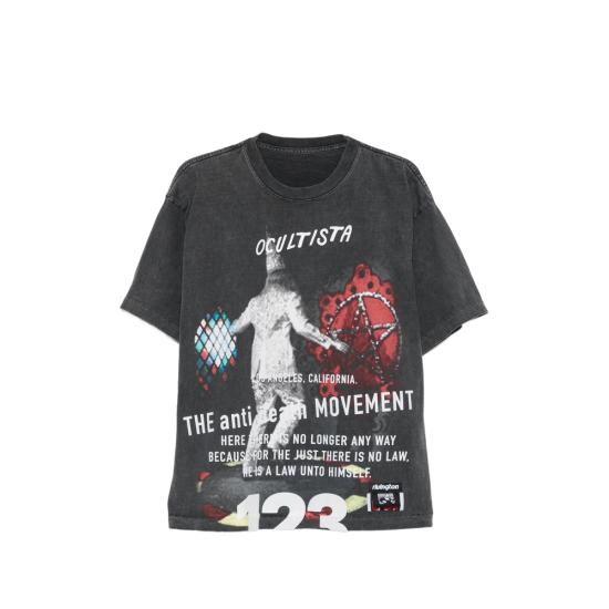 26SS 리빙톤 르아 레비스 123 반팔 티셔츠 THEO SS08 MECH GREY