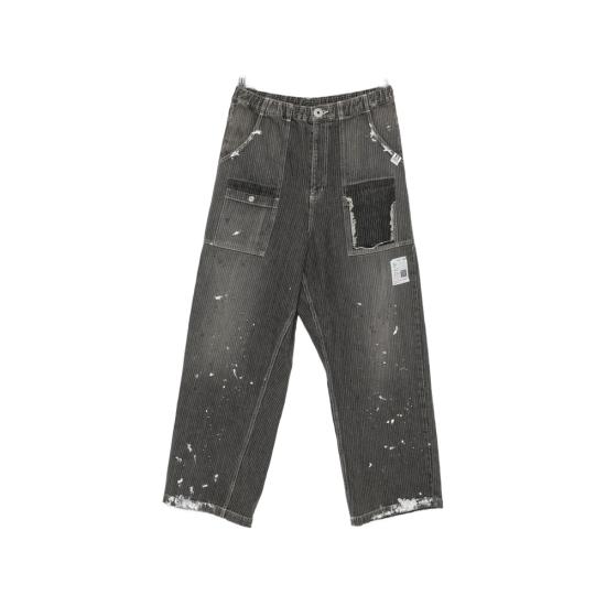 26SS 메종 미하라 야스히로 데님 팬츠 J16PT128 BLACK GREY