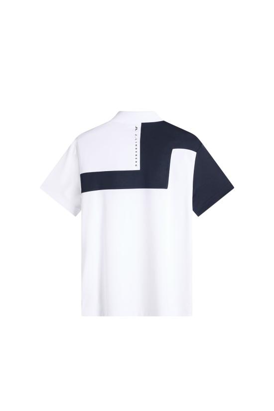 26SS 제이린드버그 반팔 티셔츠 GMJT157890000 WHITE DOM - J LINDEBERG