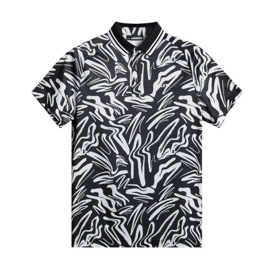 26SS 제이린드버그 폴로 티셔츠 GMJT15697W117 SCRIBBLE JL WHITE DOM