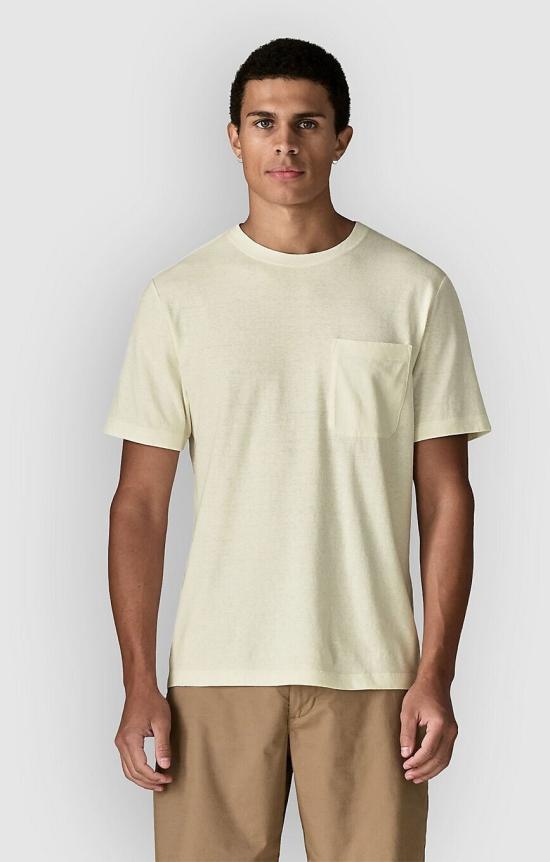 26SS 파타고니아 반팔 티셔츠 42055BCW BIRCH WHITE DOM - PATAGONIA