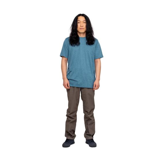 26SS 블랙 다이아몬드 반팔 티셔츠 QAMAP752016 CREEK BLUE DOM - BLACK DIAMOND