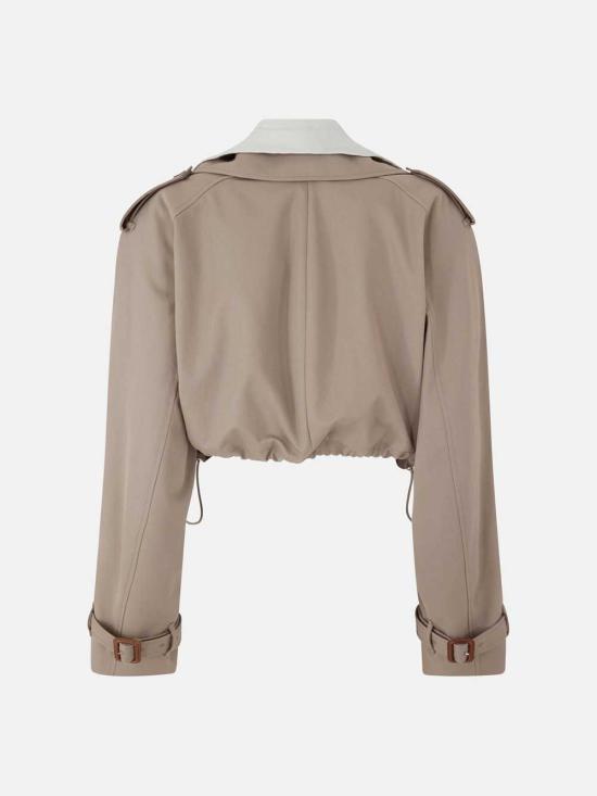 26SS 디 아티코 수트 자켓 260WCB00111PLC003AA 700 TAUPE GREY - THE ATTICO