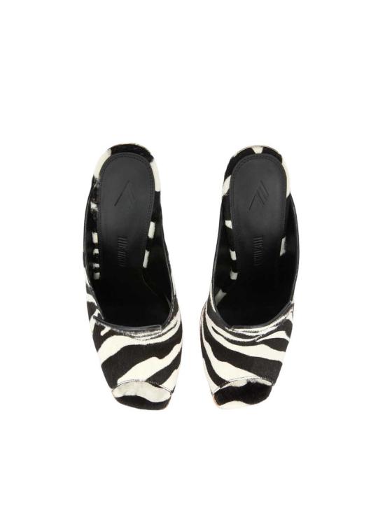 26SS 디 아티코 슈즈 260WSH00912LBT156PR 020 BLACK WHITE - THE ATTICO