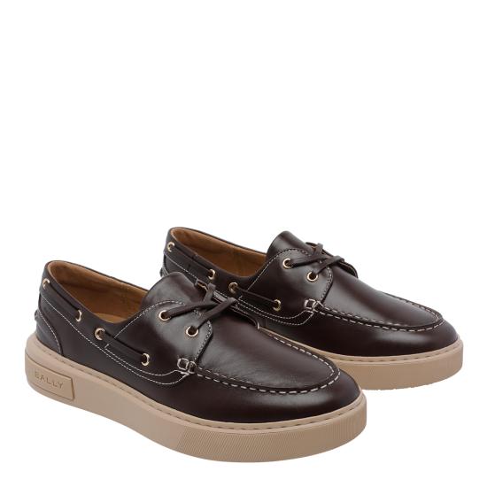 26SS 발리 스니커즈 MSK0GE VT013U8I7 Brown - BALLY