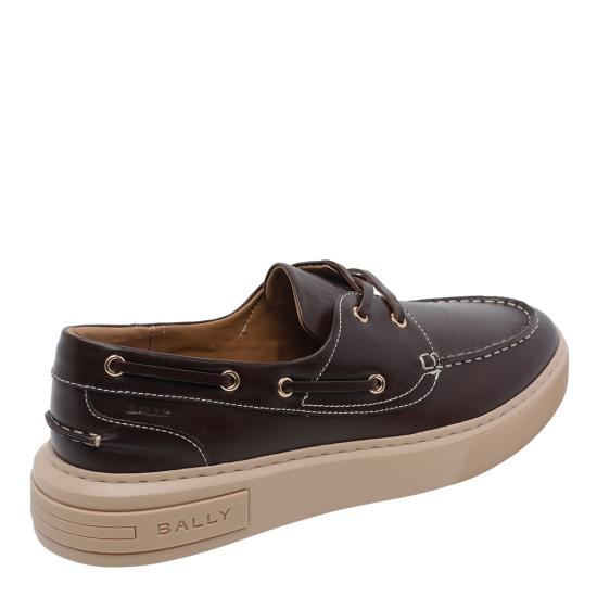 26SS 발리 스니커즈 MSK0GE VT013U8I7 Brown - BALLY