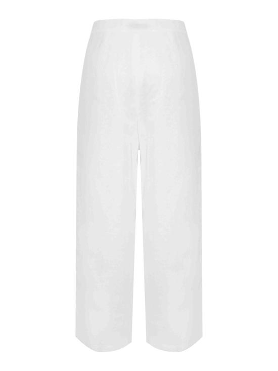 26SS 막스마라 스튜디오 팬츠 261613101260003E15 White - MAX MARA STUDIO