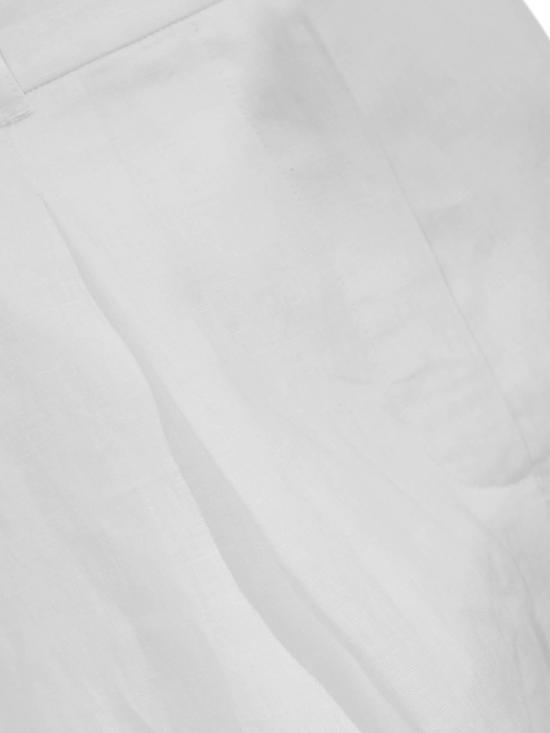 26SS 막스마라 스튜디오 숏팬츠 26161410126E15 White - MAX MARA STUDIO