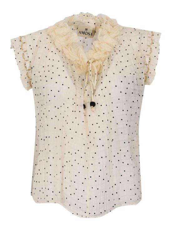 26SS AMOSA 민소매 티셔츠 A26SSTS22UV Multicolour