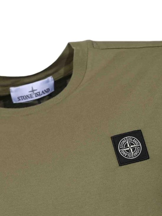 26SS 스톤 아일랜드 반팔 티셔츠 2100027S0013V005G Green - STONE ISLAND