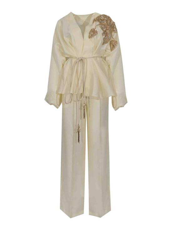 26SS TARIK EDIZ 수트 세트 66678VANILLA Cream