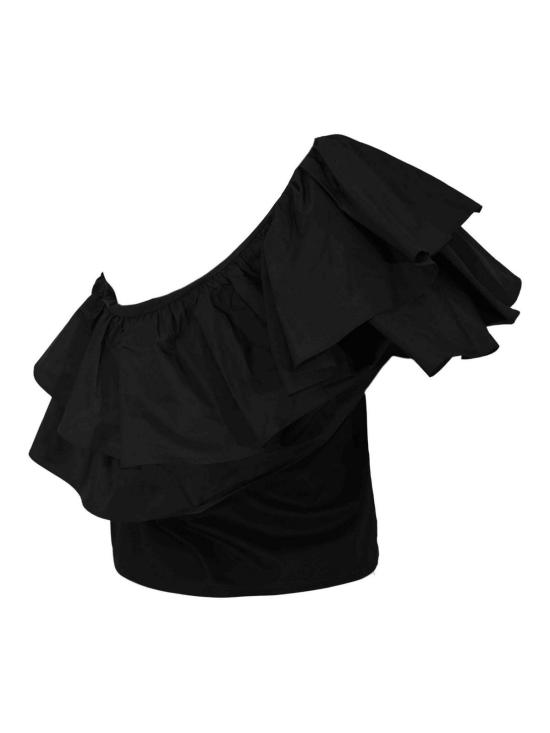 26SS 막스마라 스튜디오 민소매 티셔츠 26169410146E15 Black - MAX MARA STUDIO