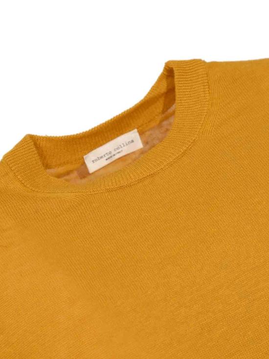 26SS 로베르토 콜리나 반팔 티셔츠 261MYA2022143 Yellow - ROBERTO COLLINA
